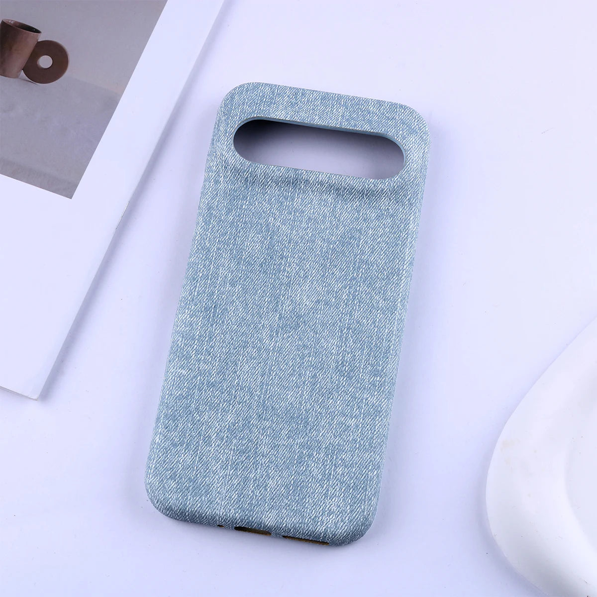 Luxury Cowboy-Pattern PU Leather Case for Google Pixel 9 XL / 8 / 7 / 6 Pro / 7a / 6a