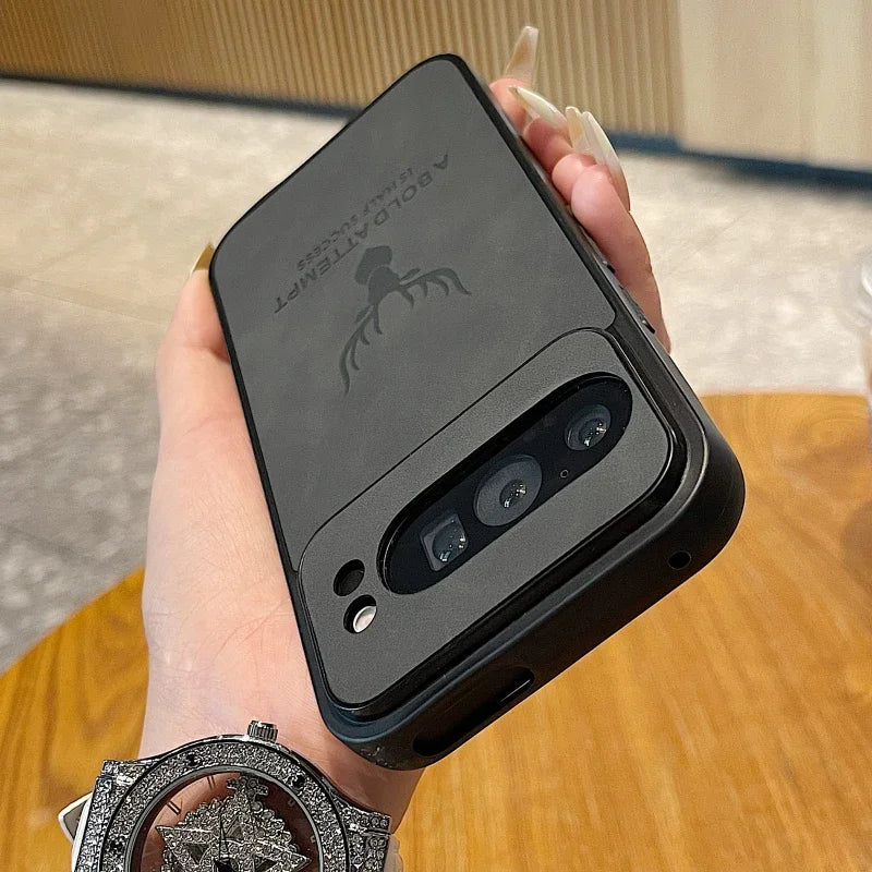 Luxury Leather Matte Case For Google Pixel 9/9 Pro/8/7A