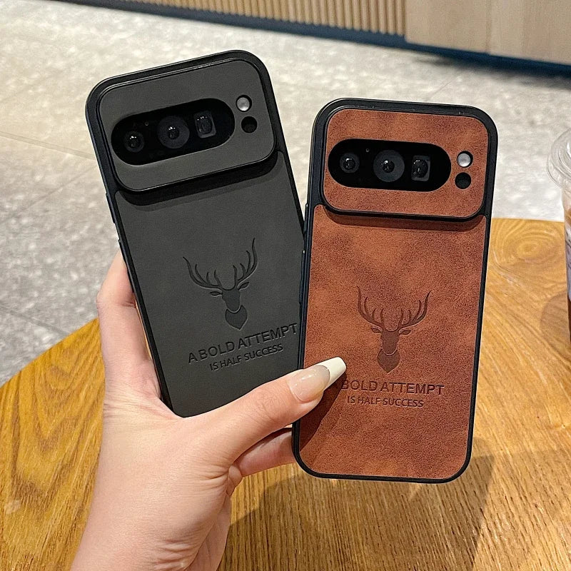 Luxury Leather Matte Case For Google Pixel 9/9 Pro/8/7A