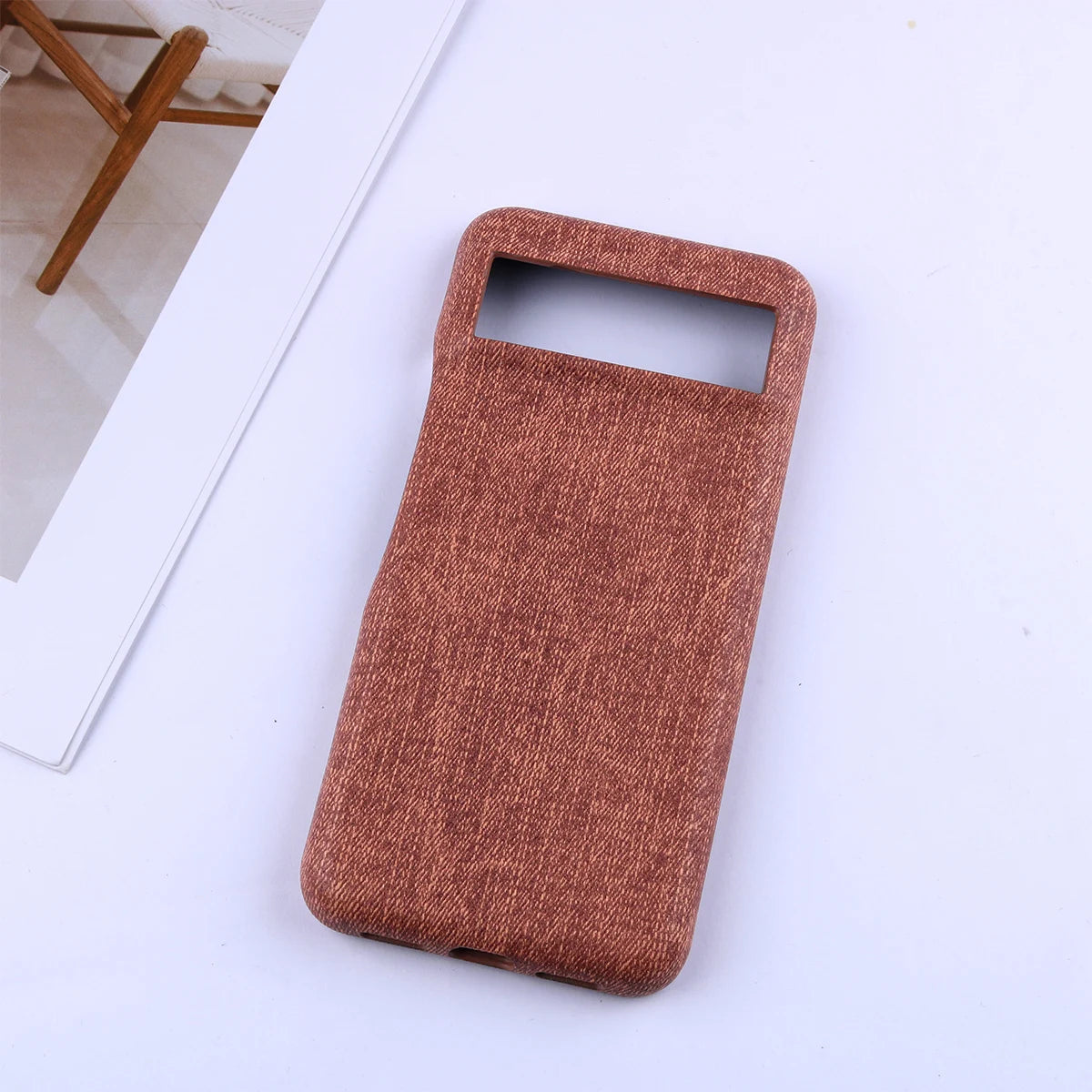Luxury Cowboy-Pattern PU Leather Case for Google Pixel 9 XL / 8 / 7 / 6 Pro / 7a / 6a