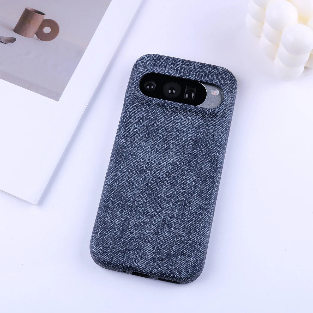 Luxury Cowboy-Pattern PU Leather Case for Google Pixel 9 XL / 8 / 7 / 6 Pro / 7a / 6a