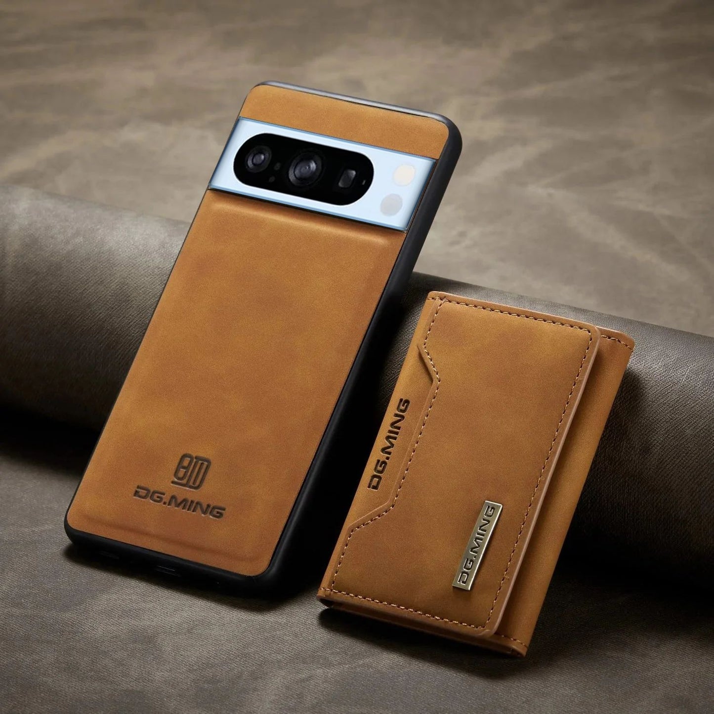 2 in 1 Detachable Leather Wallet Case For Google Pixel Phones