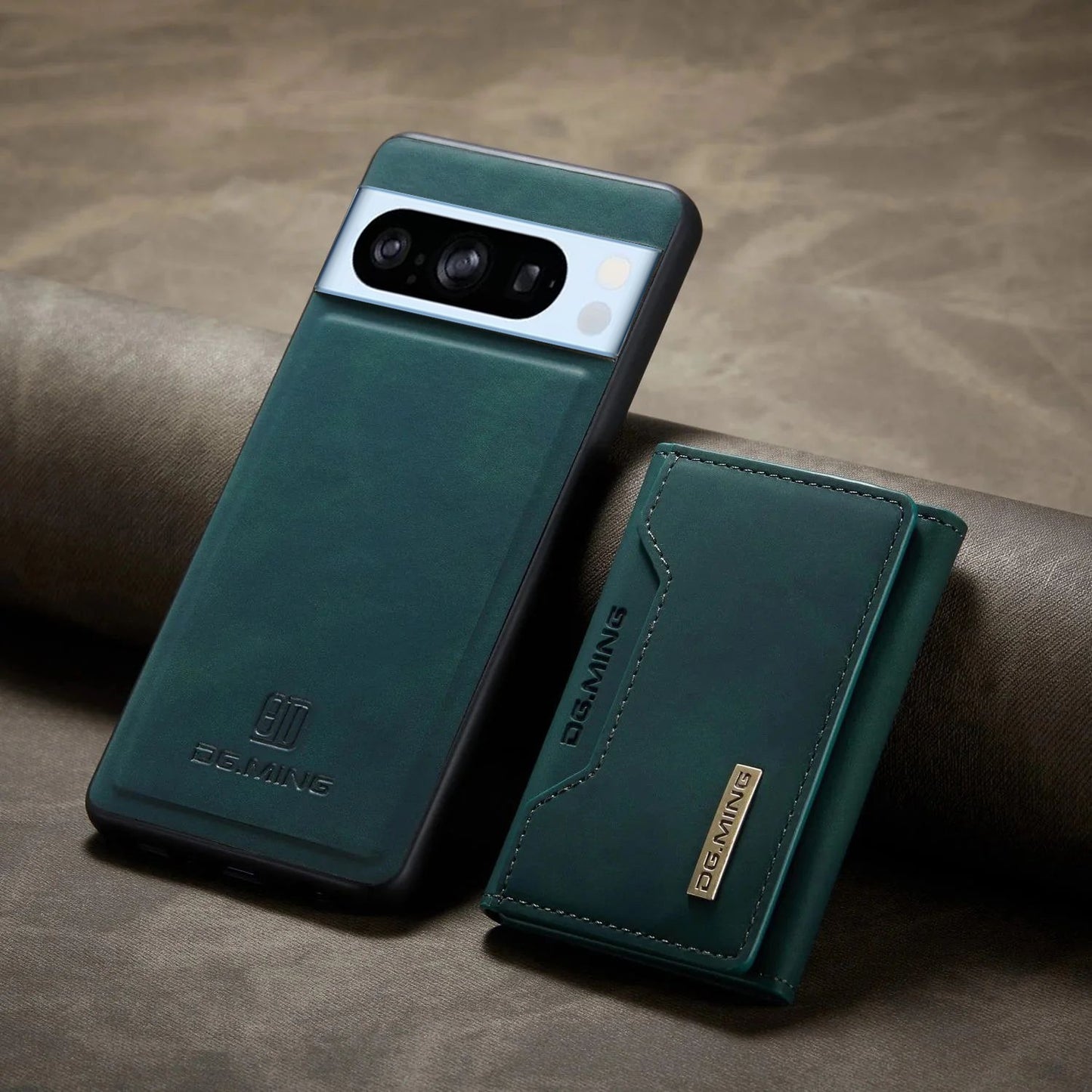 2 in 1 Detachable Leather Wallet Case For Google Pixel Phones