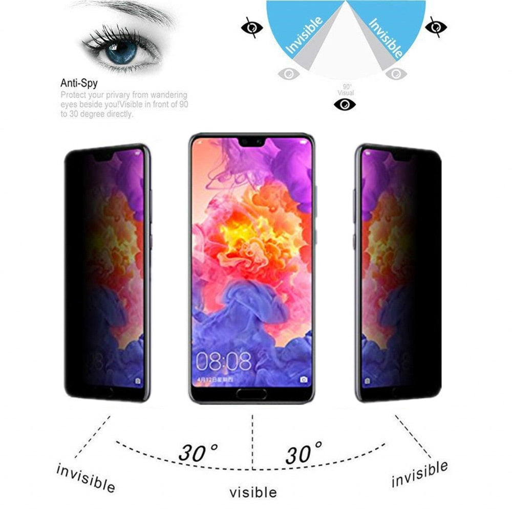 Shatterproof Privacy Screen Tempered Glass Protector For S22 Series
