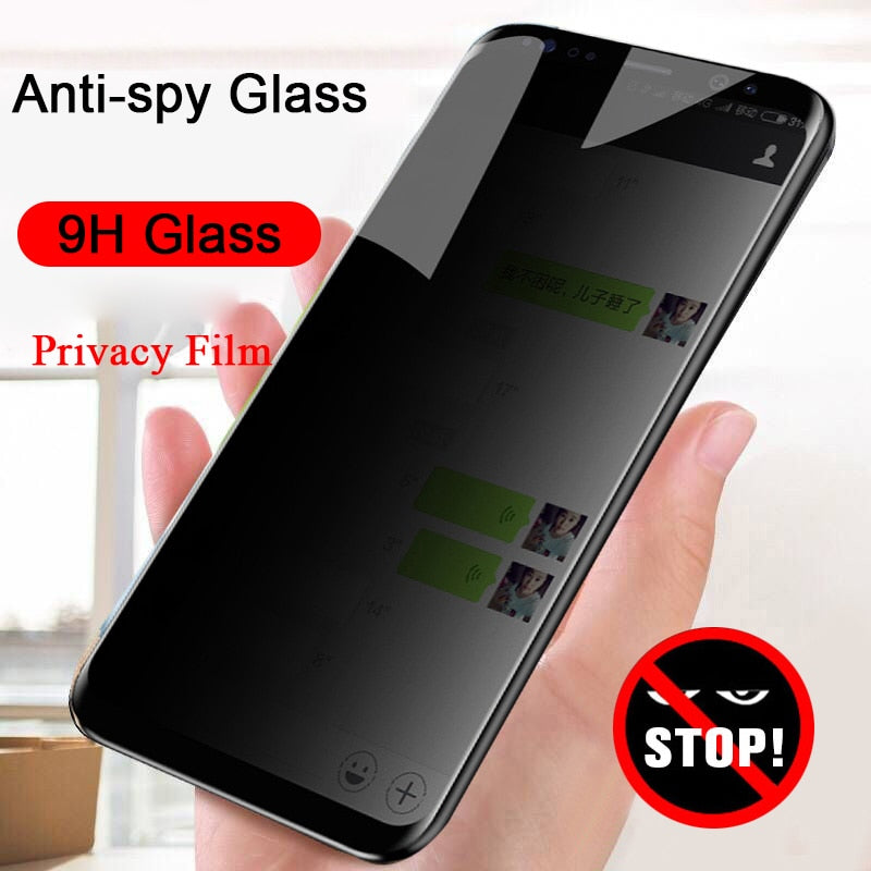 Shatterproof Privacy Screen Tempered Glass Protector For S22 Series