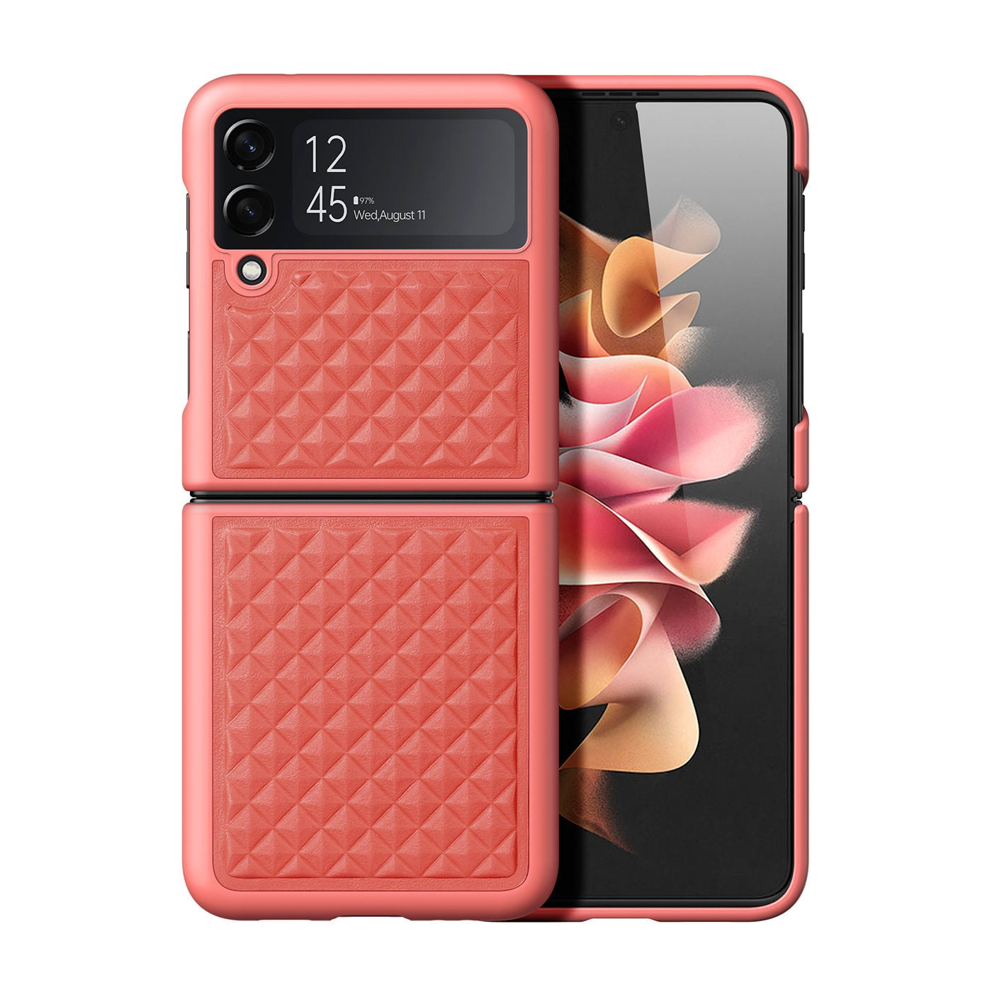 Premium Leather Case For Samsung Galaxy Z Flip 4