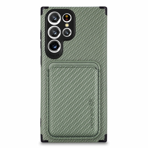Magnetic PU Leather Case With Card Pocket For Samsung Galaxy S22 series