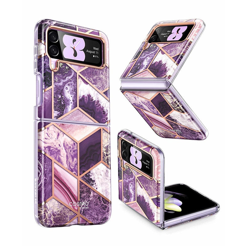 Slim Stylish Protective Bumper Case Without Built-in Screen Protector For Samsung Galaxy Z Flip4