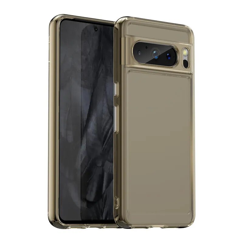 Transparent Shockproof Bumper Case For Google Pixel 8 Series