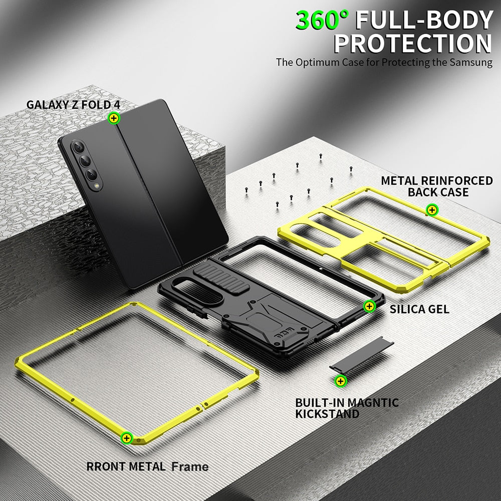 Shockproof Heavy Duty Armor Case For Samsung Galaxy Z Fold4