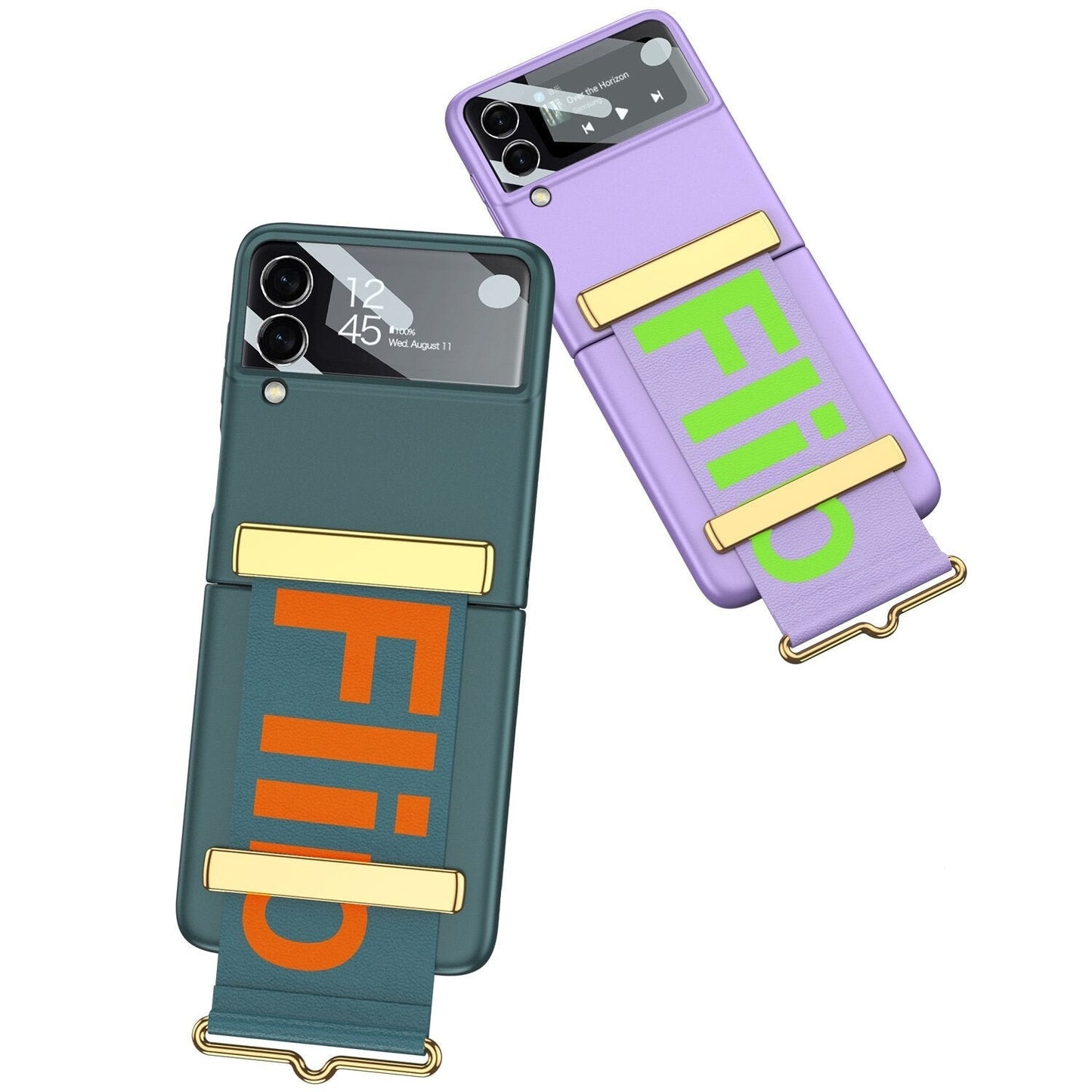 Wristband Bracket Case For Samsung Galaxy Z Flip 4