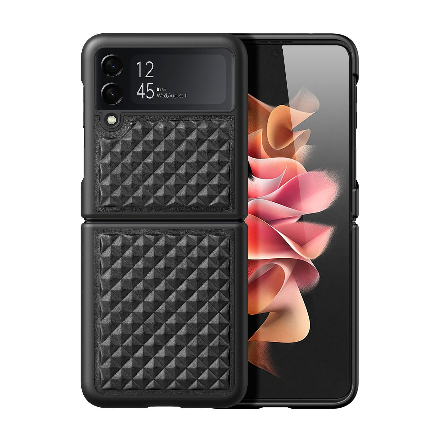 Premium Leather Case For Samsung Galaxy Z Flip 4