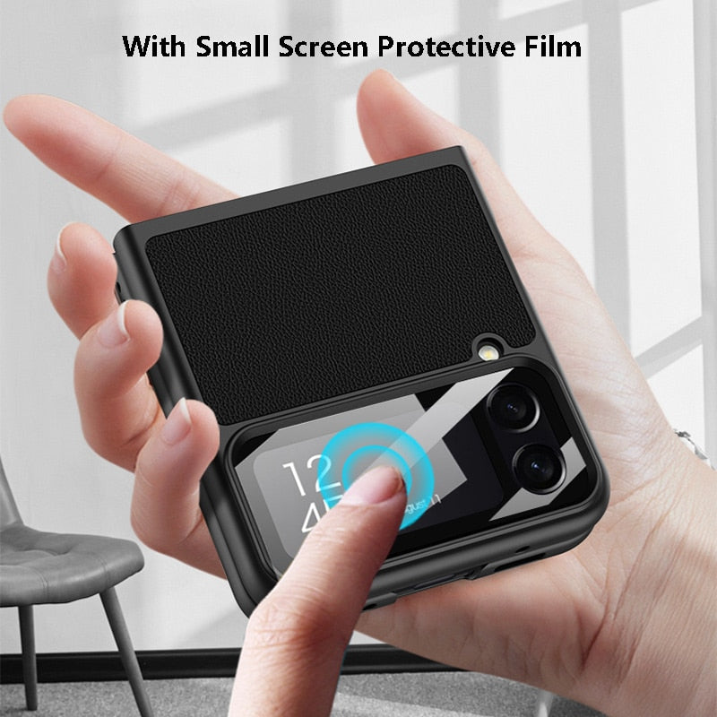Wallet Leather Case For Samsung Galaxy Z Flip 4