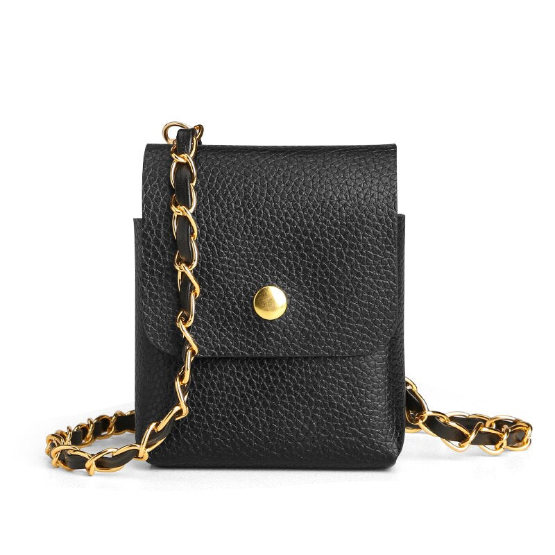 Crossbody Leather Mini Phone Bag For Samsung Galaxy Z Flip 4, 3, Series
