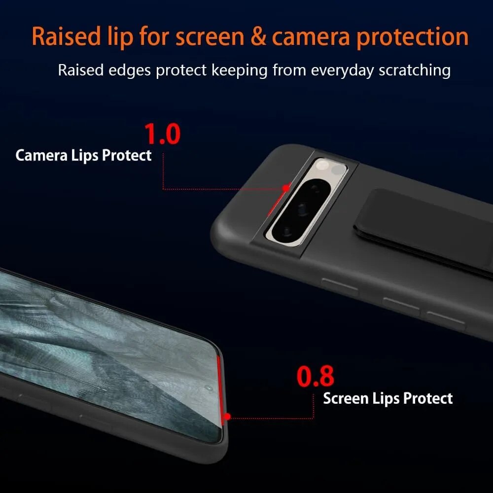 Shockproof Magnetic Case with Stand Case for Google Pixel 8 Series