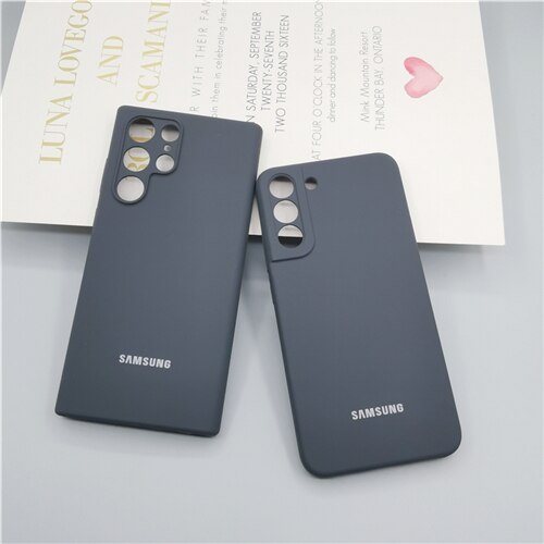 Silky Silicone Cover Soft-Touch Back Protective Housing For Samsung Galaxy S22
Series