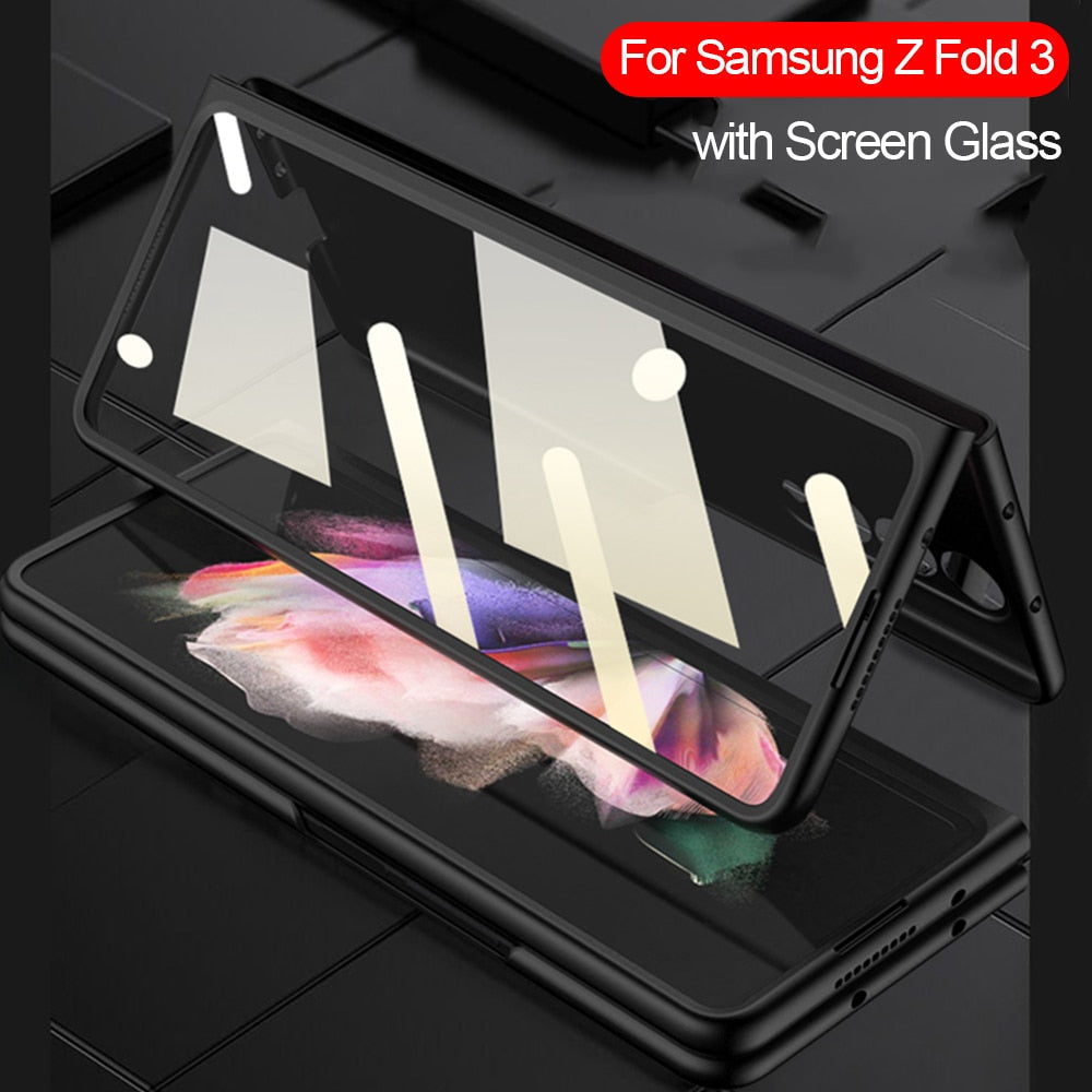 Ultra Thin Hard Plastic Case For Z Fold 3