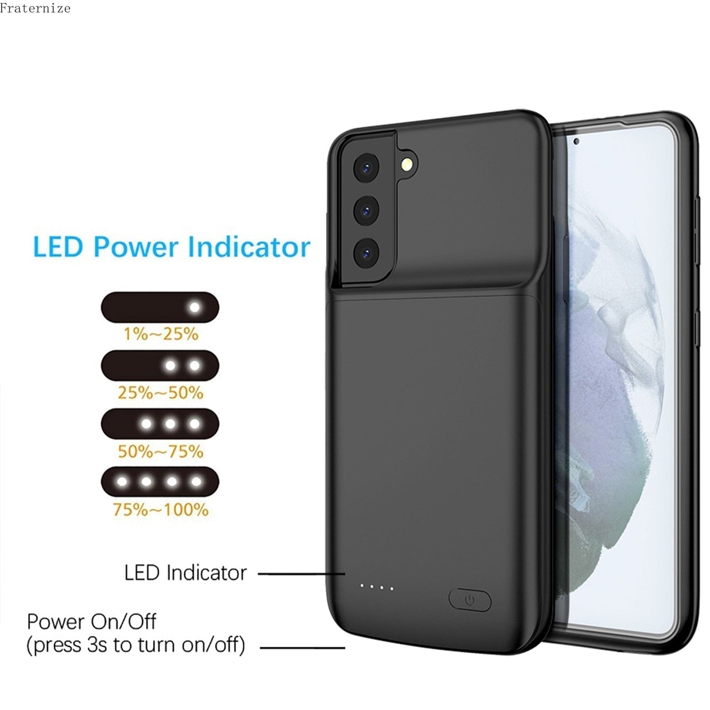 External Battery charger case For Samsung Galaxy S22 Series