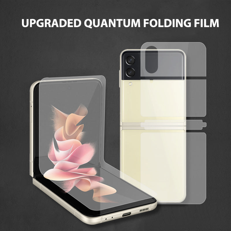 3 IN 1 Protective Film For Galaxy Z Flip Series 5G Front Back