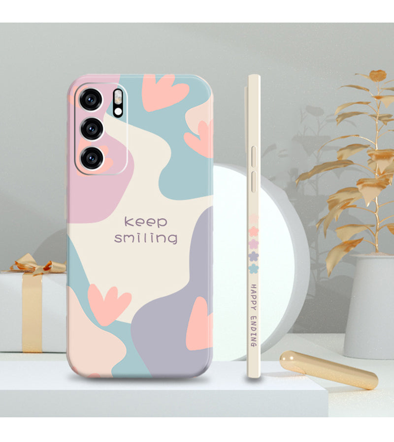 Square Flower Phone Case for Samsung Galaxy S22