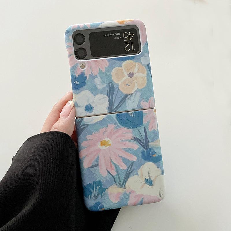 Watercolour Flowers Case For Samsung Galaxy Z Flip 3