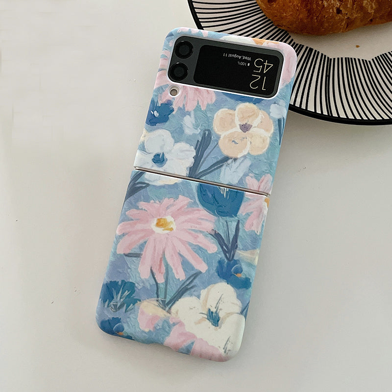 Watercolour Flowers Case For Samsung Galaxy Z Flip 3