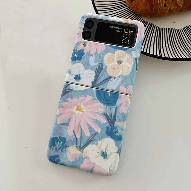 Watercolour Flowers Case For Samsung Galaxy Z Flip 3