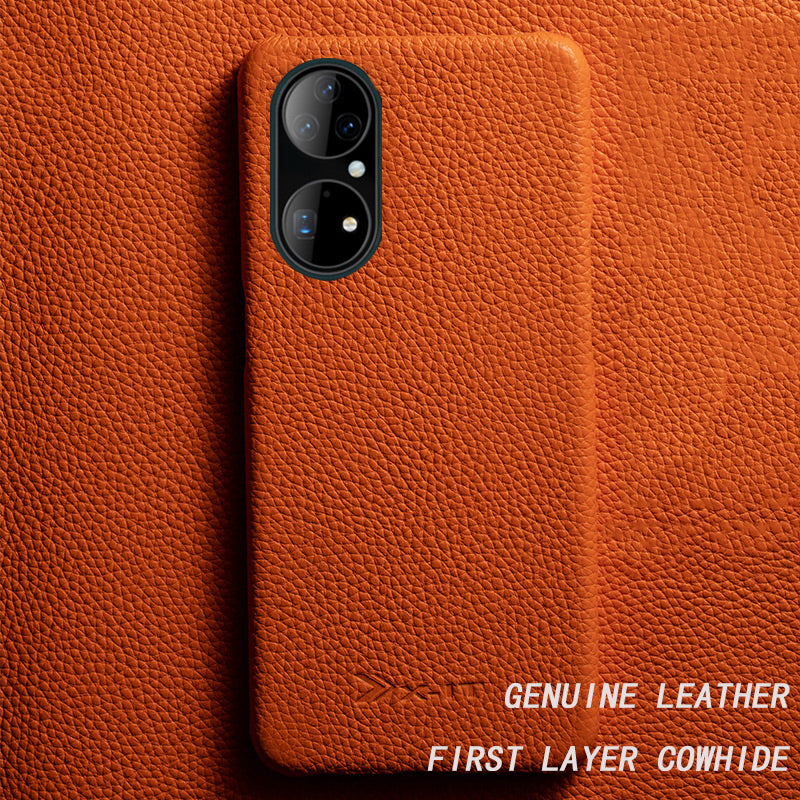 Leather Half-pack Phone Case for Huawei P50