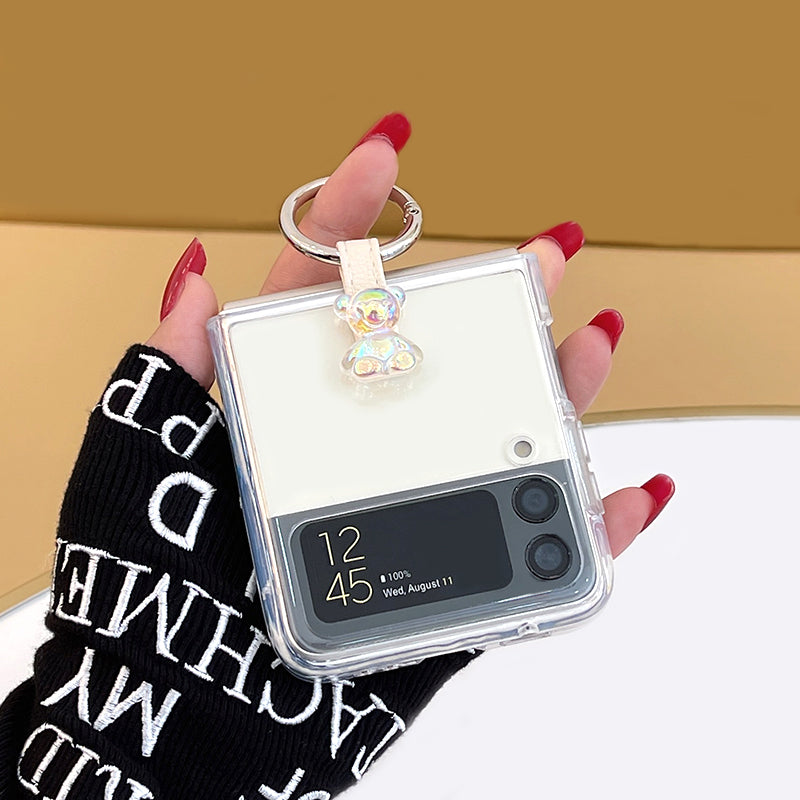 Colorful bear is suitable for Samsung Zflip 3