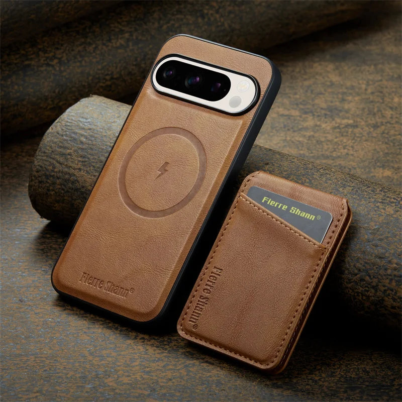 Leather Case with Wallet For Google Pixel  Series