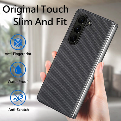 Shockproof Carbon Fiber Case for Samsung Galaxy Z Fold 5