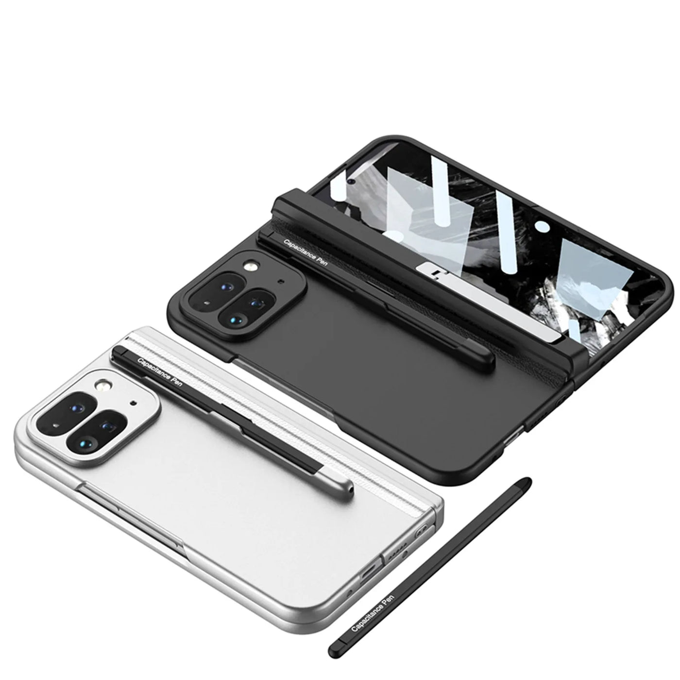 Full Protection Case with Pen Holder for Google Pixel 9 Pro Fold