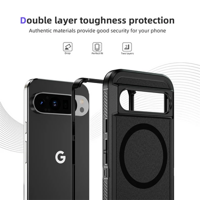 Magnetic Armor Case For Google Pixel 9 Series