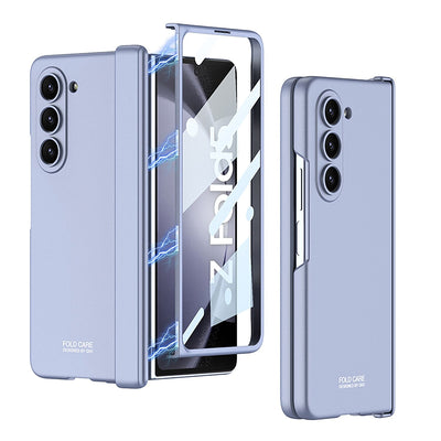 Armor Magnetic Hinge Protective Case For Samsung Galaxy Z Fold 5