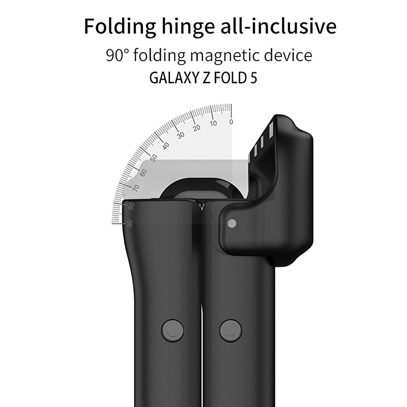 Armor Magnetic Hinge Protective Case For Samsung Galaxy Z Fold 5