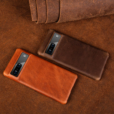 Vintage Leather Case For Google Pixel Phones