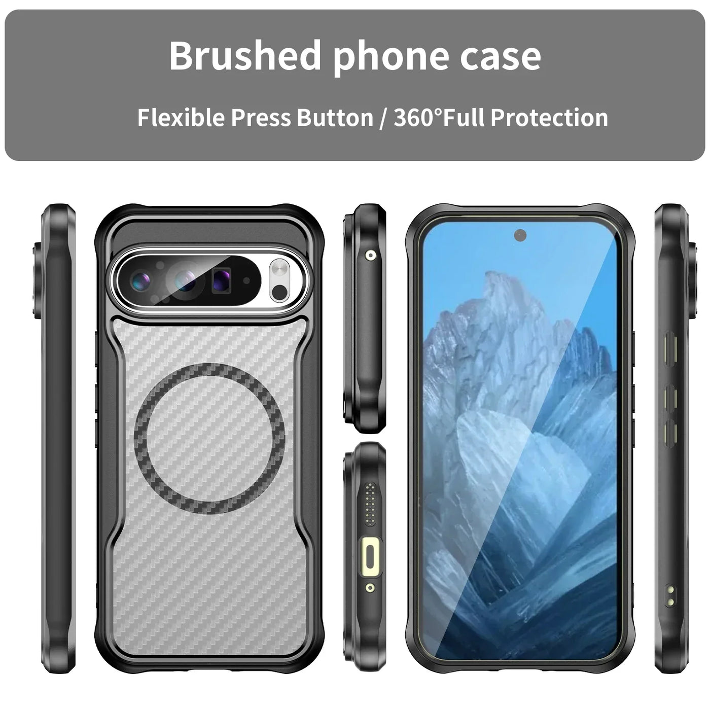 Magnetic Shockproof Case For Google Pixel 9 Series