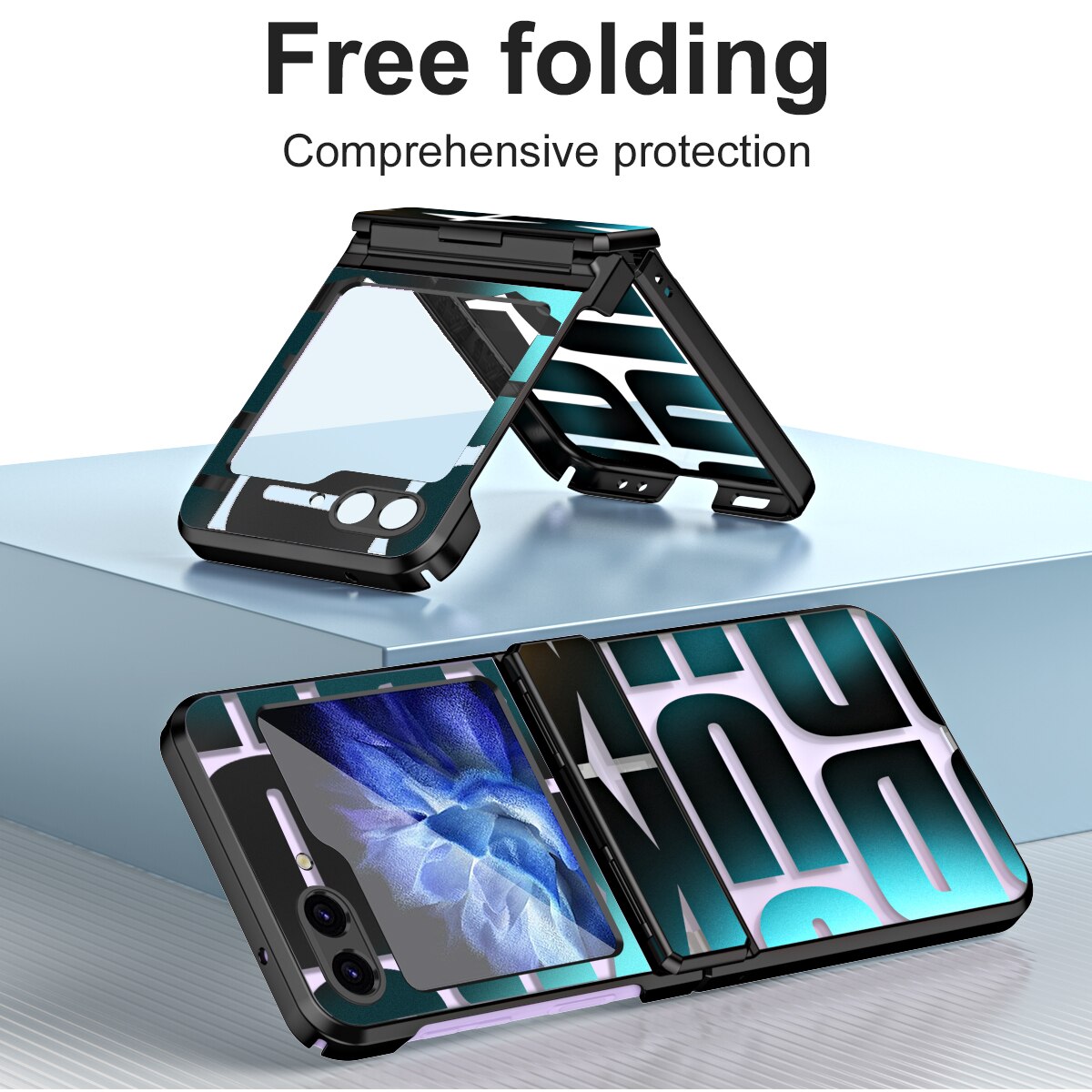 Luxury Plating Case for Samsung Galaxy Z Flip 5