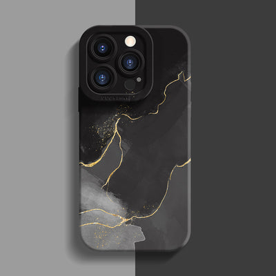 iPhone Series | Watercolor Liquid Silicone Wristband Phone Case