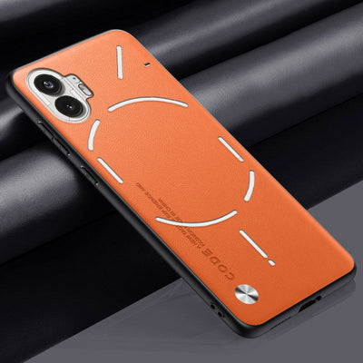 Nothing Series | Solid Color Leather Case