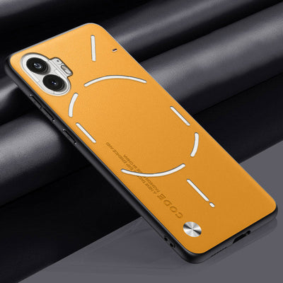 Nothing Series | Solid Color Leather Case