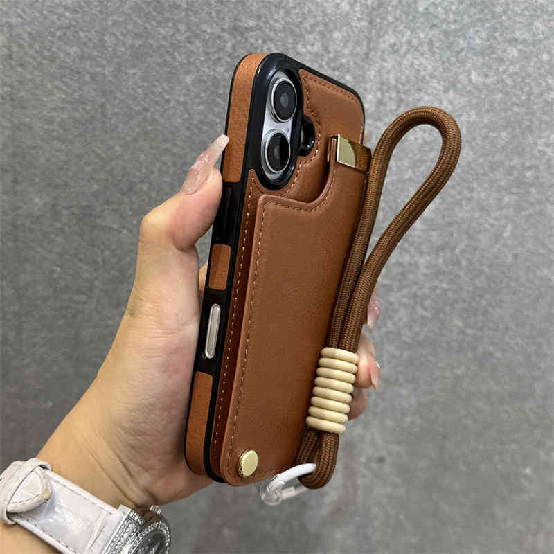 iPhone Series | Card Holder Leather Phone Case