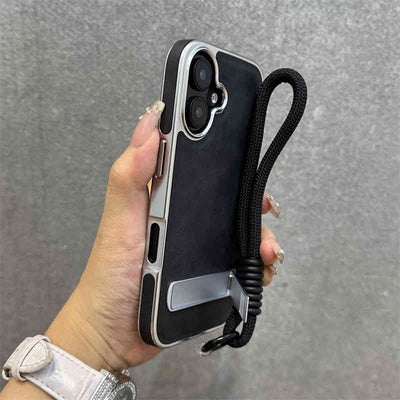 iPhone Series | Integrated Swivel Stand Leather Phone Case