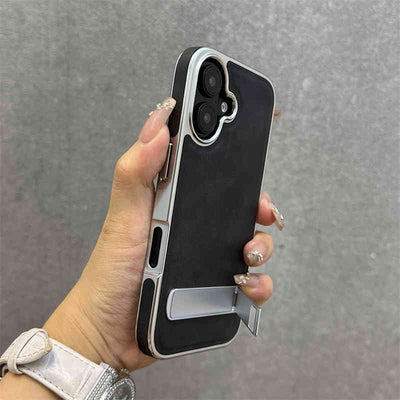 iPhone Series | Integrated Swivel Stand Leather Phone Case