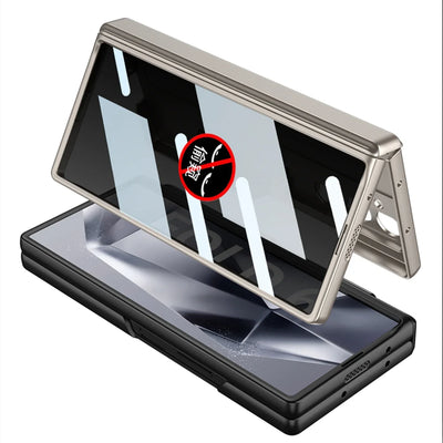 Full Protetction Case with Privacy Screen for Samsung Galaxy Z Fold 6 Case