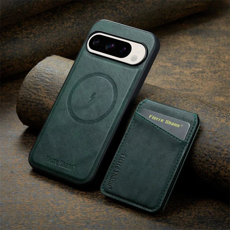 Leather Case with Wallet For Google Pixel  Series