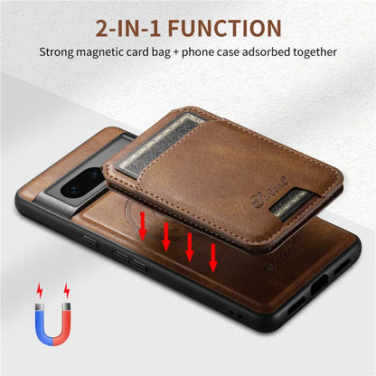 MagSafe Leather Wallet Case for Pixel 6/7/8/9 Series
