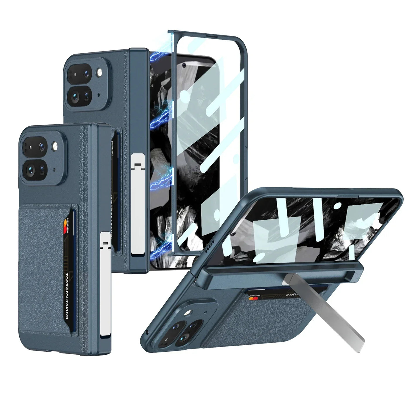 Full Protection Case with Card Holder For Google Pixel 9 Pro Fold