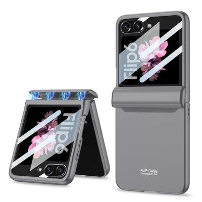 Shockproof Case with Magnetic Hinge Protection for Samsung Galaxy Z Flip 6