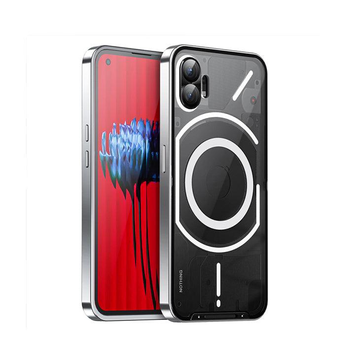 Nothing Series | Ultra-thin Metal Glass Magnetic Phone Case